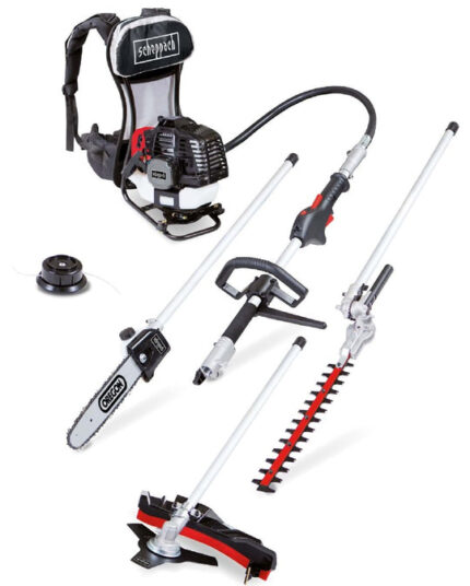 Scheppach Benzin-4 in 1 Multigartengerät MFH5300-4BP - Modell 2025